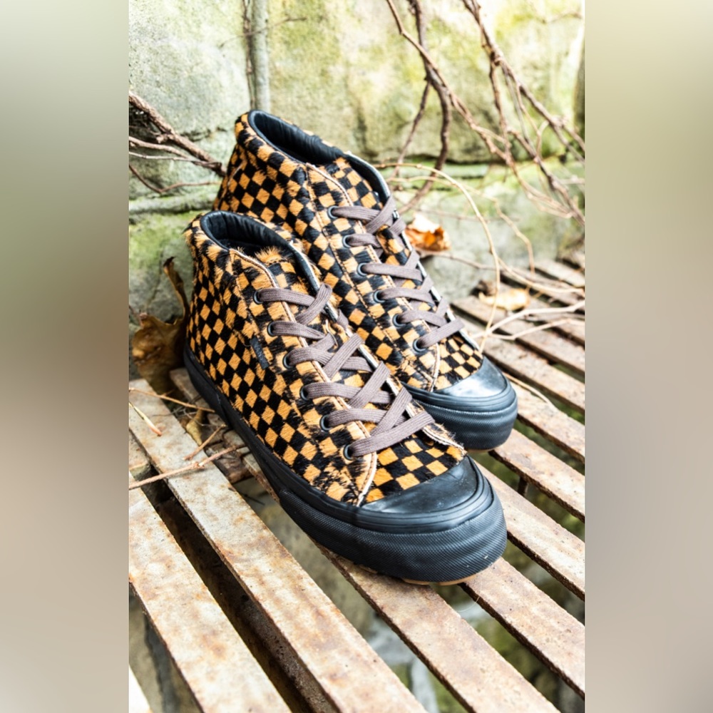Extremely Rare - Vault by Vans OG G.I LX (Pony Hair) Checkerboard